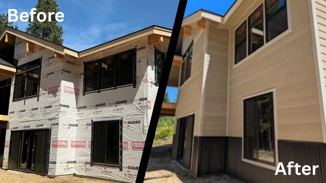 Siding work example 6