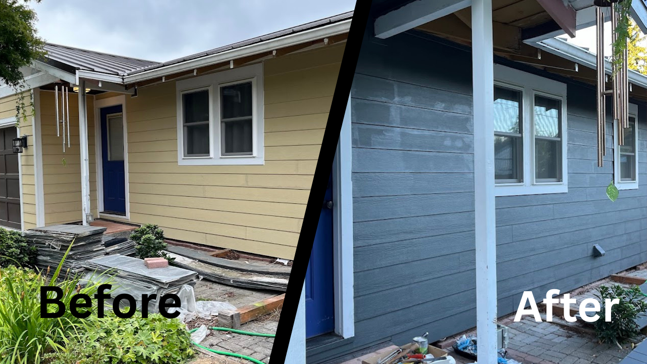 Siding work example 7