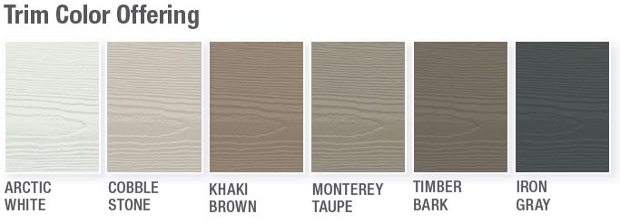 Hardie Trim Colours